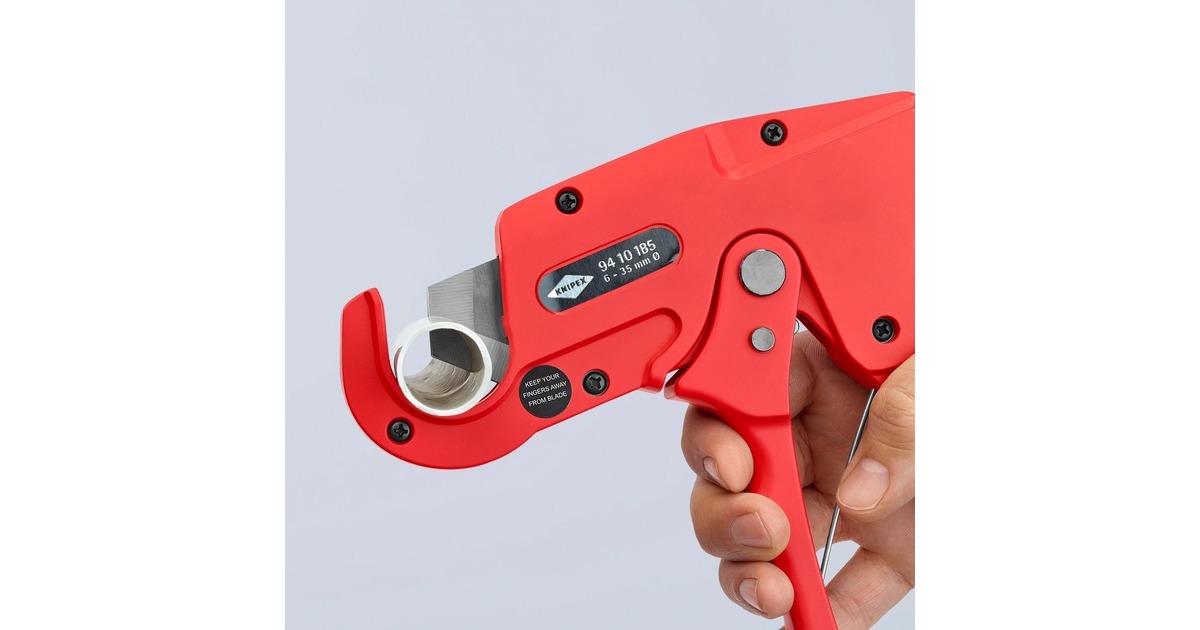 KNIPEXPijpsnijder 9410185  (Rood)