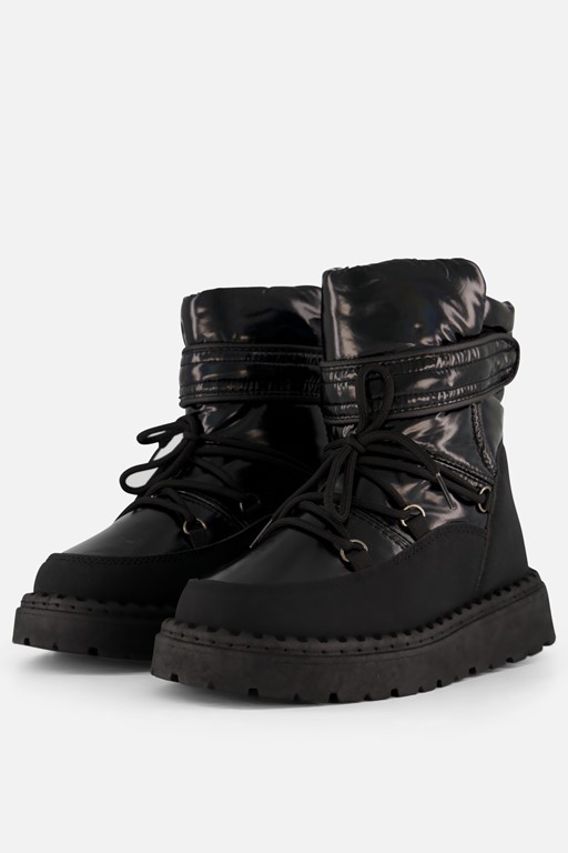 Snow Fun Snowboots zwart Synthetisch