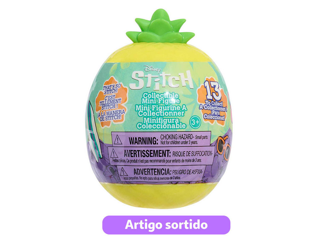 CÁPSULAS COLECIONÁVEIS STITCH