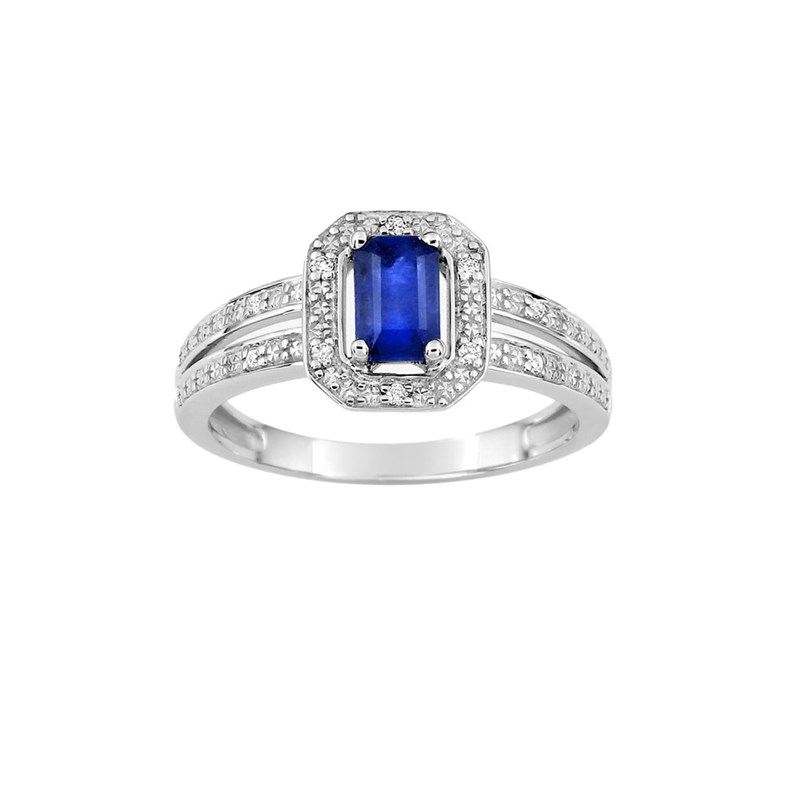 Bague femme - Saphir - Or 18 Carats