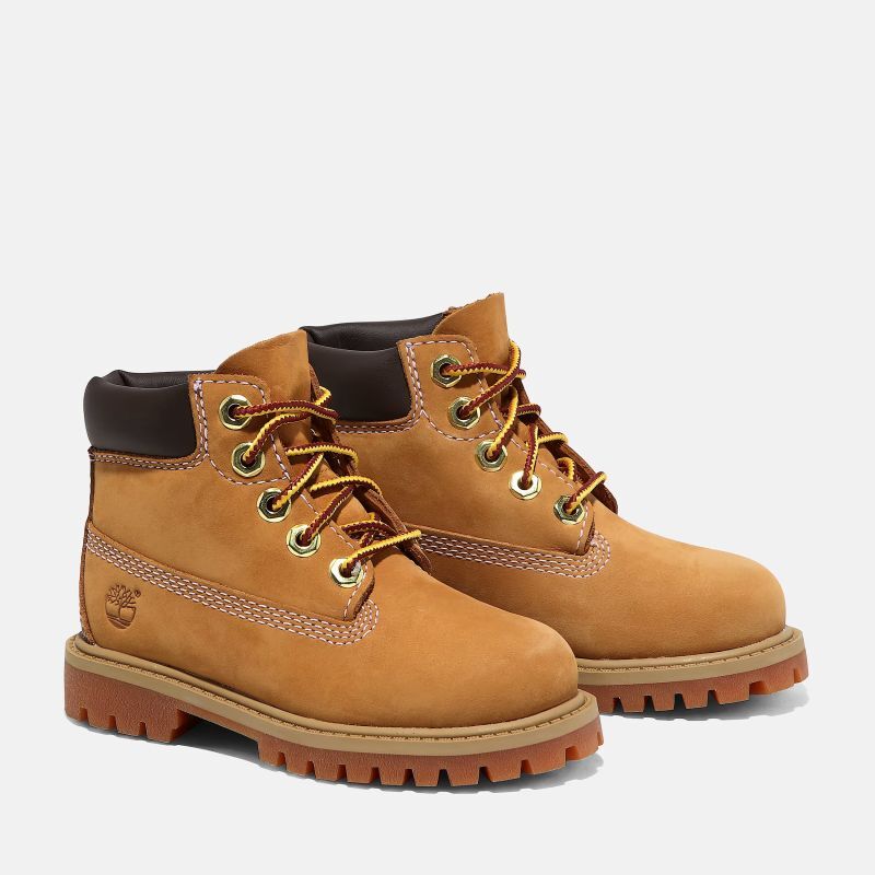 Premium 6 inch Waterproof Nubuck Kids - Chaussures enfant
