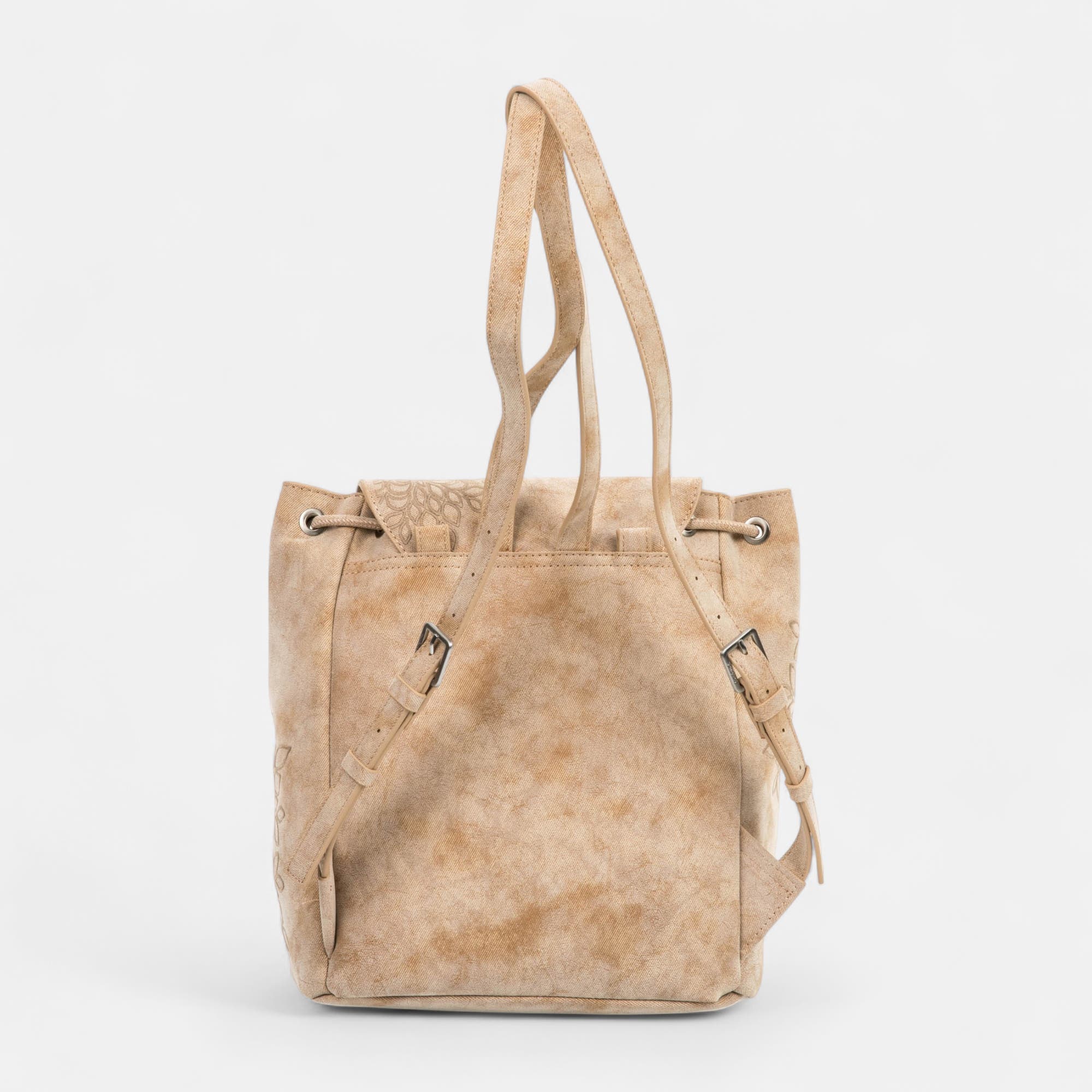 Sac à dos beige