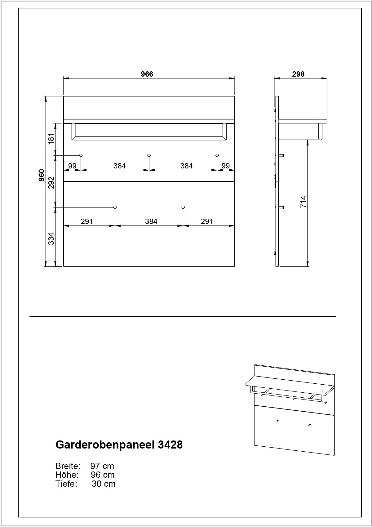 Garderobe GENOVA