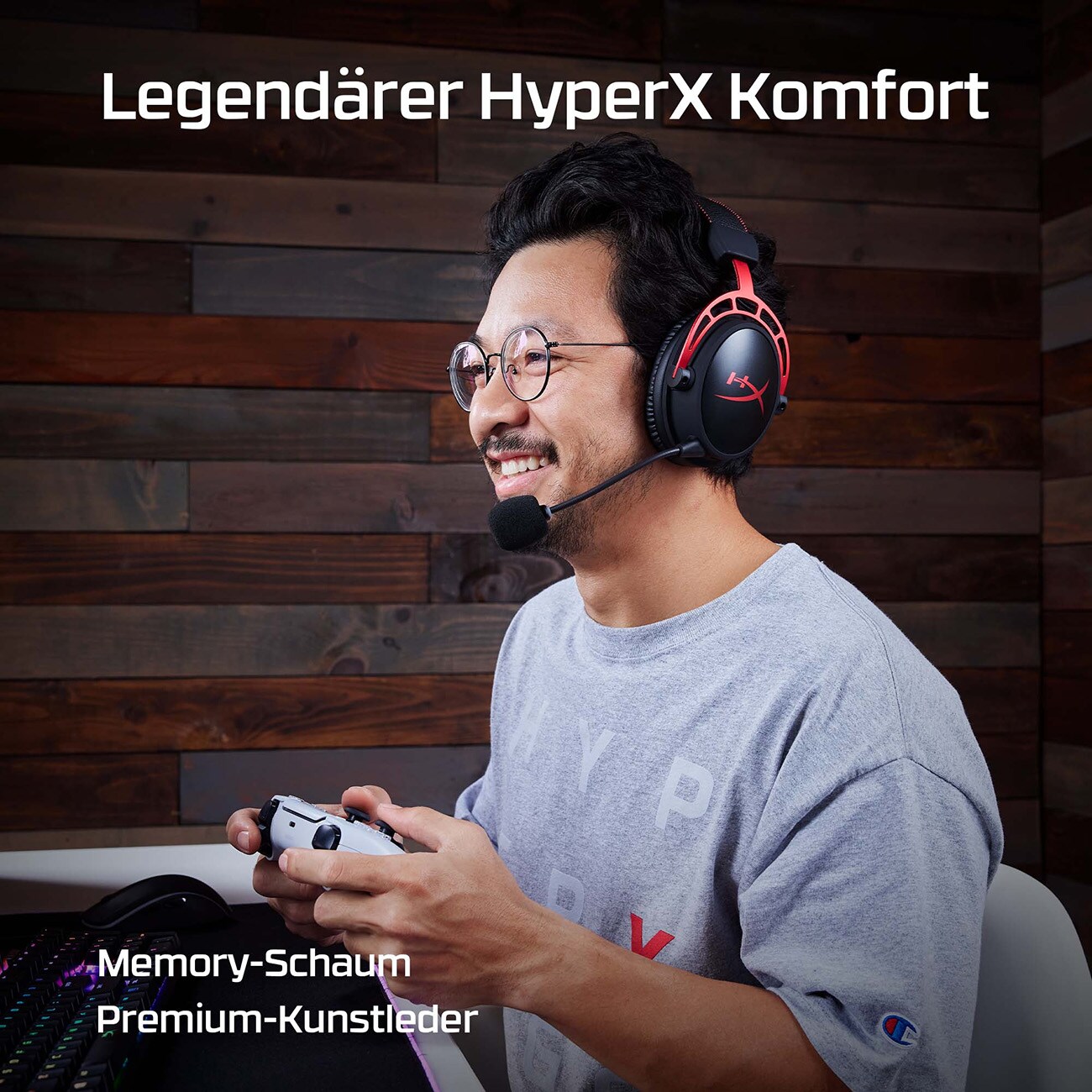 HyperX Cloud Alpha Wireless schwarz Headset
