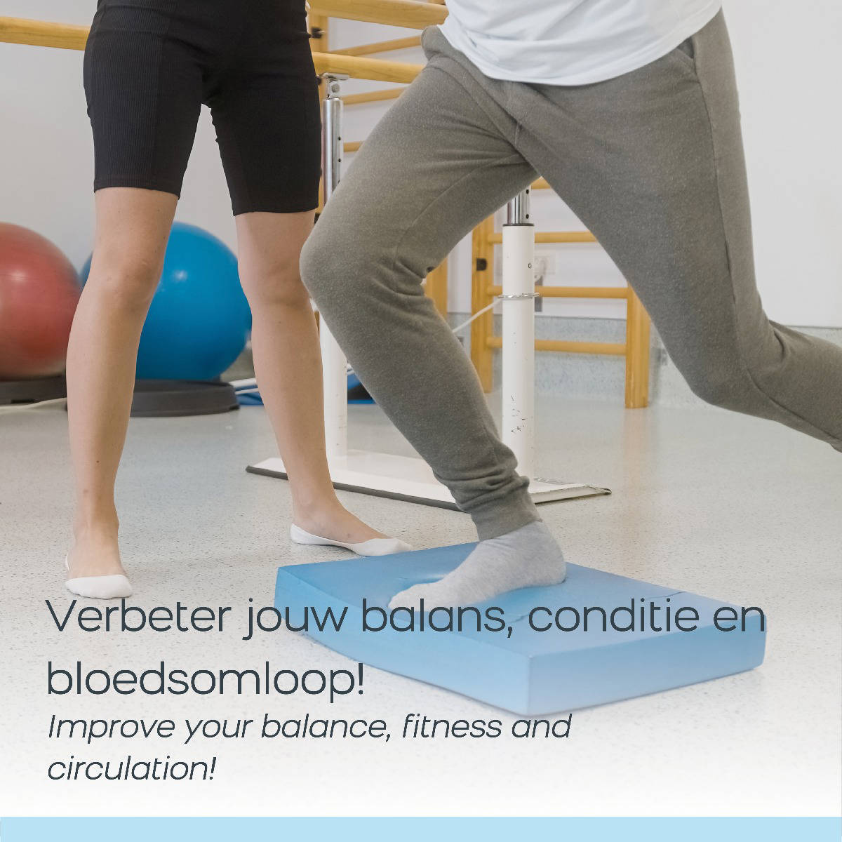 Orange Gym balanskussen zwart