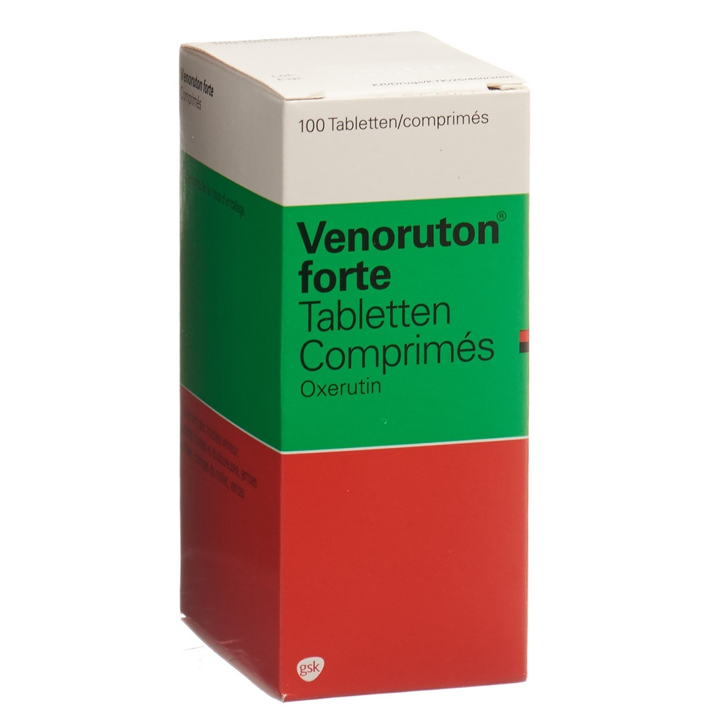 VENORUTON forte Tabl 500 mg Blist 100 Stk