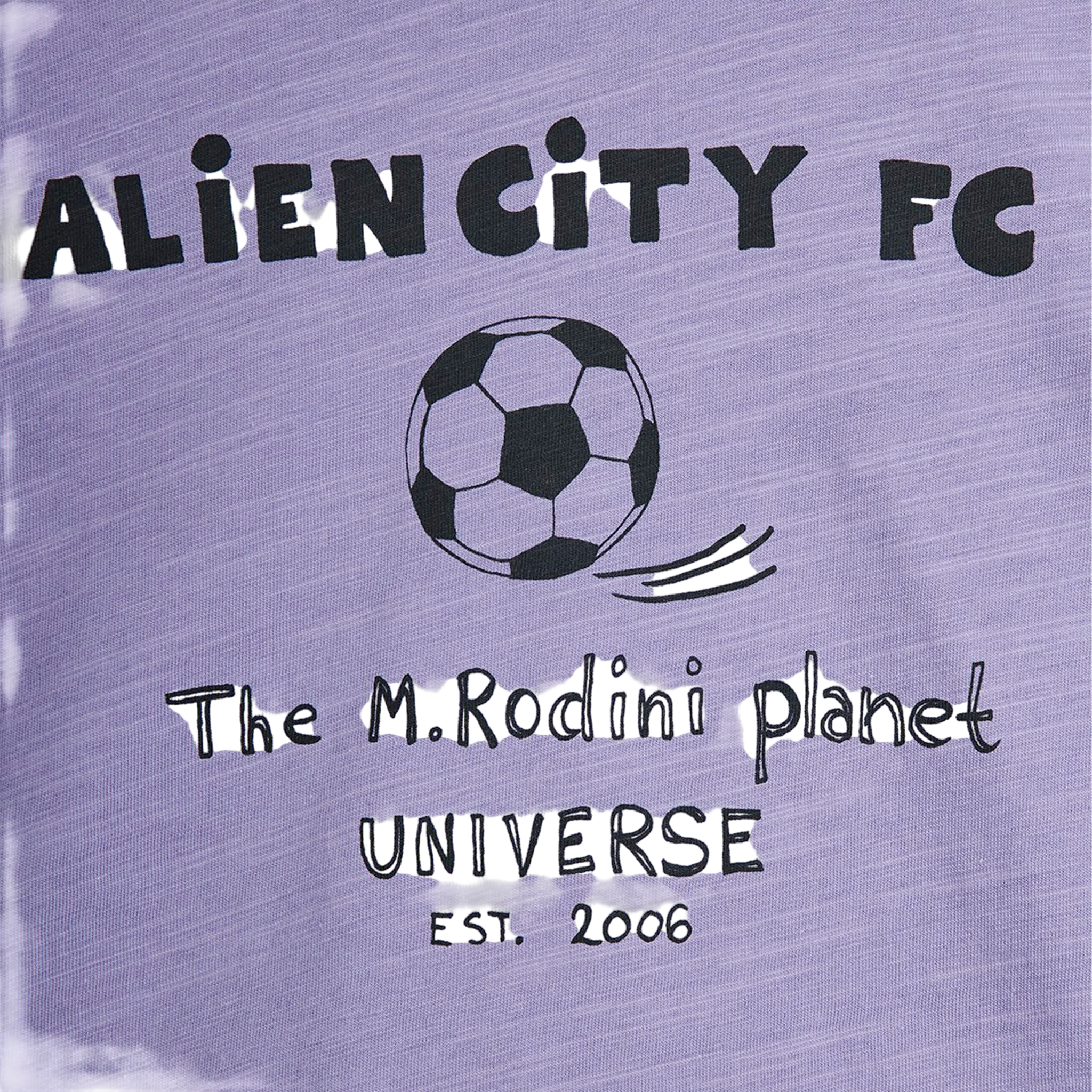 T-Shirt Alien City FC Purple