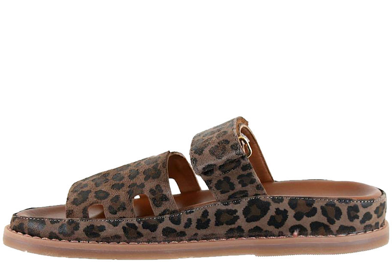 COPENHAGEN SHOES SUMMER PASSION LEOPARD SLENTERS