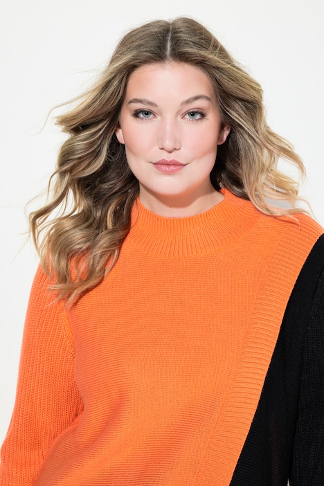 Pullver, A-Line, Colorblocking