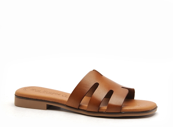 Eva frutos mules et sabots plats femme 3076 marron