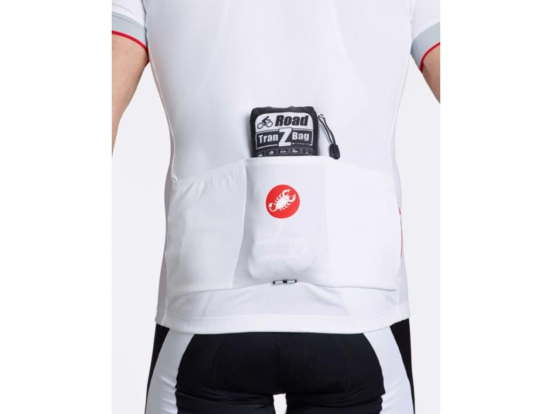 TranZBag Velotransporttasche Road Transporttasche, Schwarz/Weiss