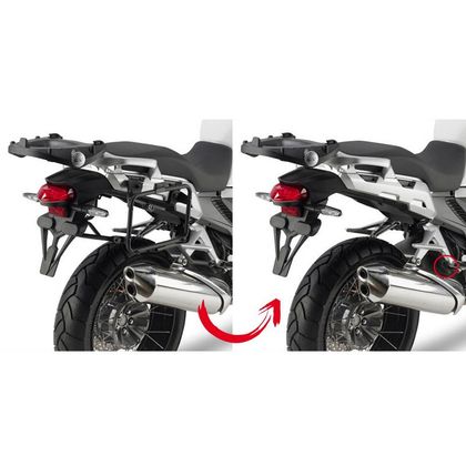 Support valises Givi Monokey à liaison rapide