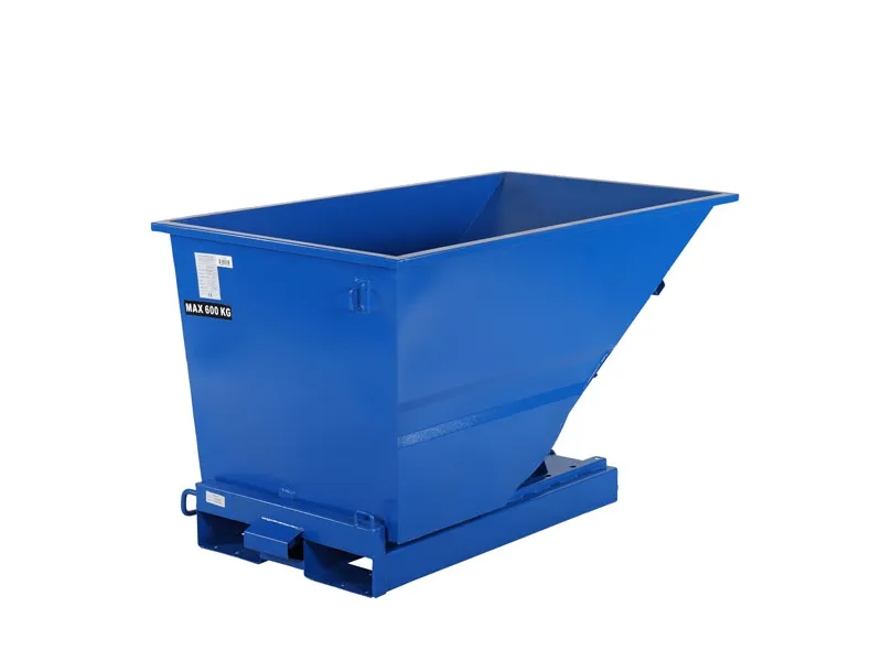 Tipcontainer Light 600l 600kg Blå