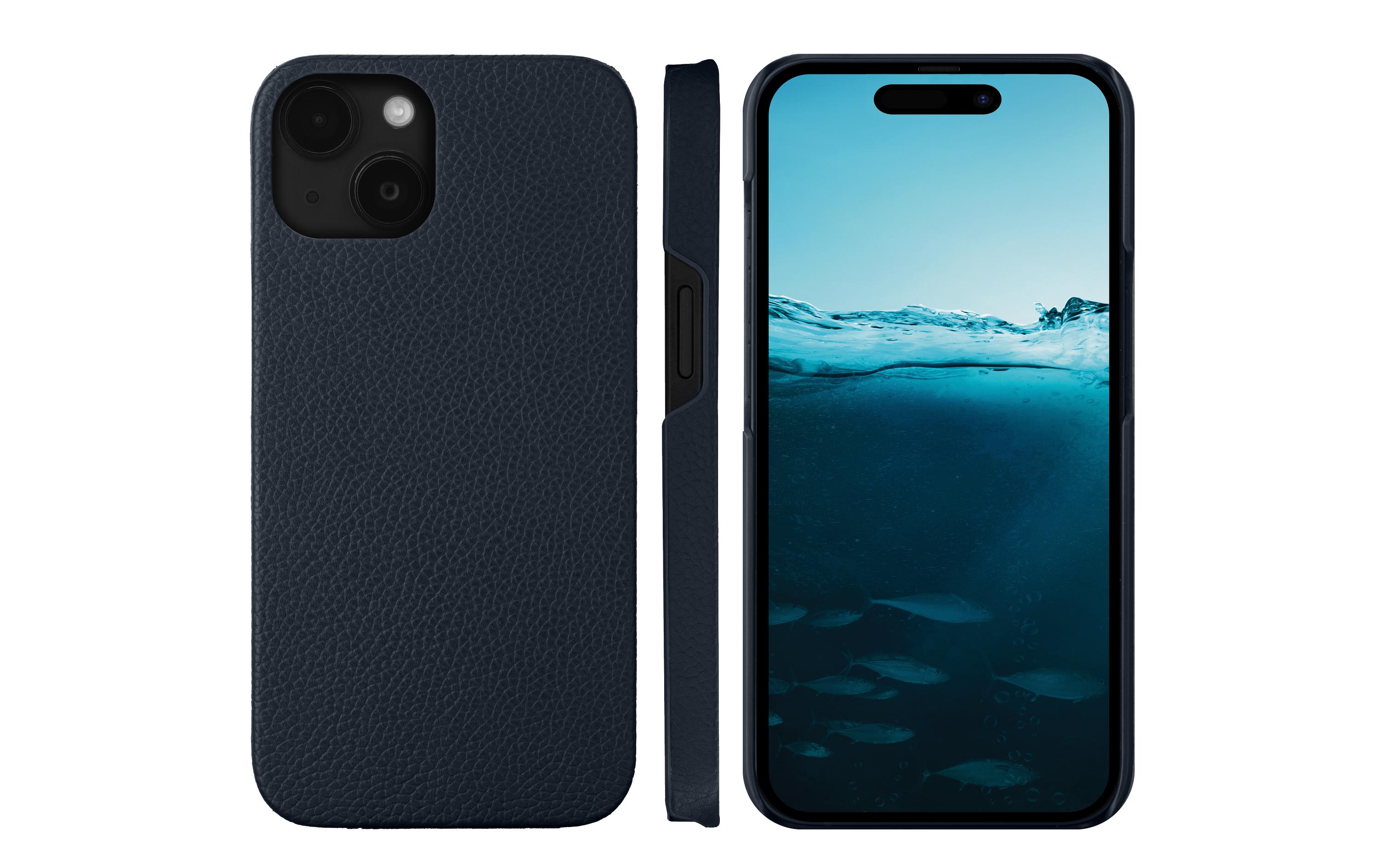 Book Cover New York iPhone 15 Plus Pacific BlueSchutzhülle für das Apple iPhone 15 Plus