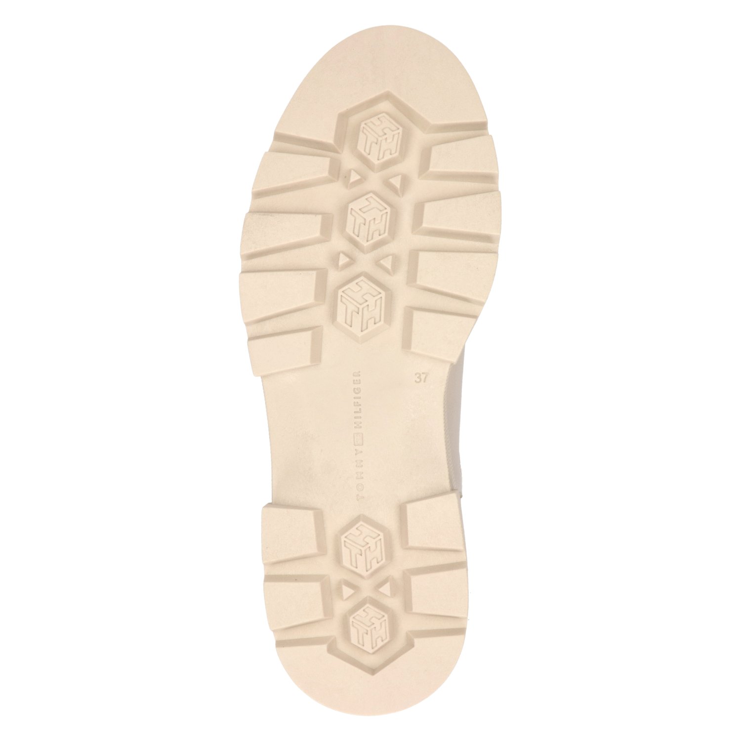 Tommy Hilfiger Monochromatic dames chelseaboot Tommy Hilfiger Beige