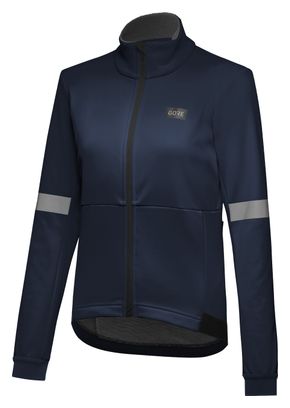 Veste Manches Longues Femme Gore Wear Wear Tempest Bleu Foncé