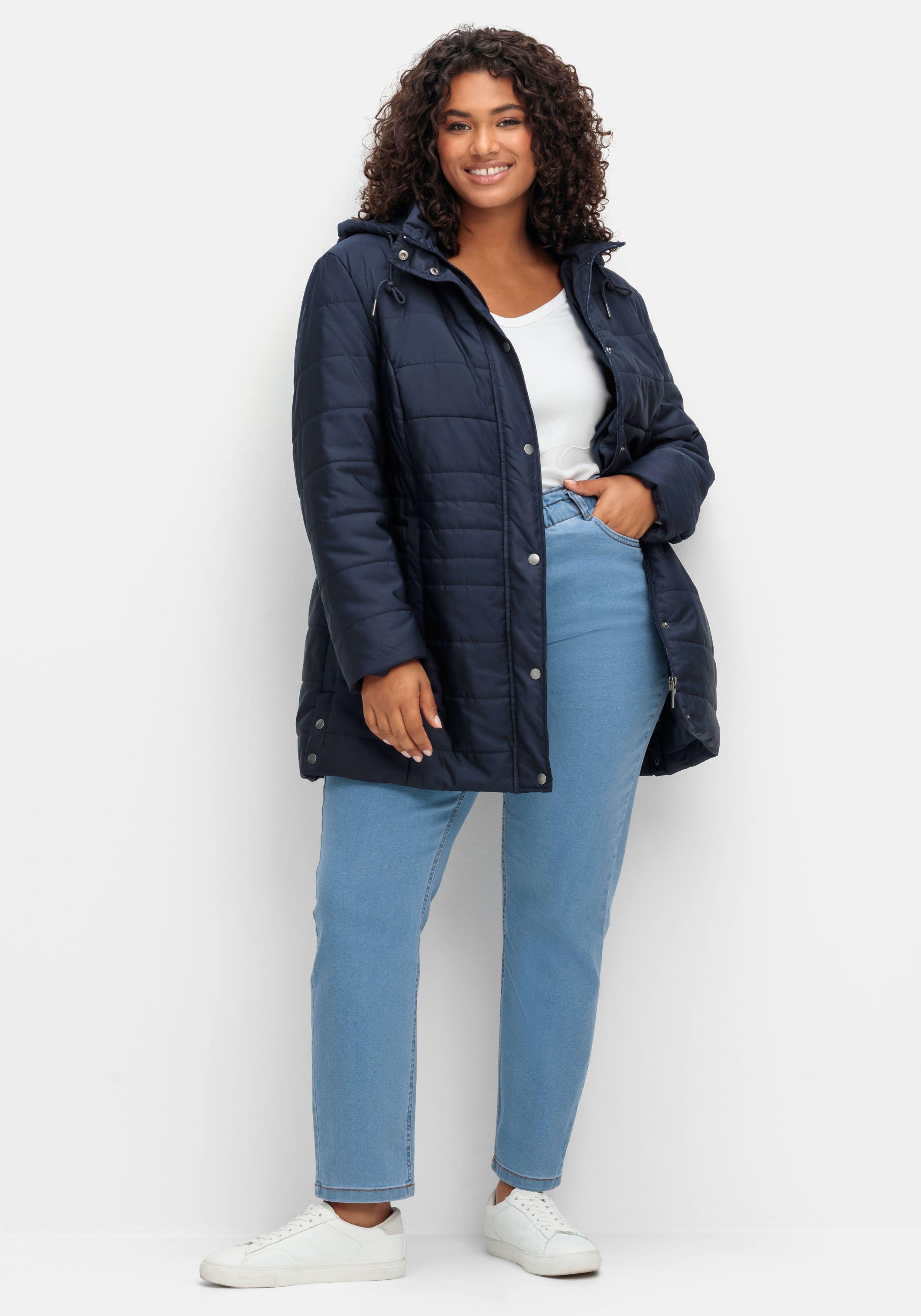 Gerade Jeans im extrahohen Paperbag-Schnitt