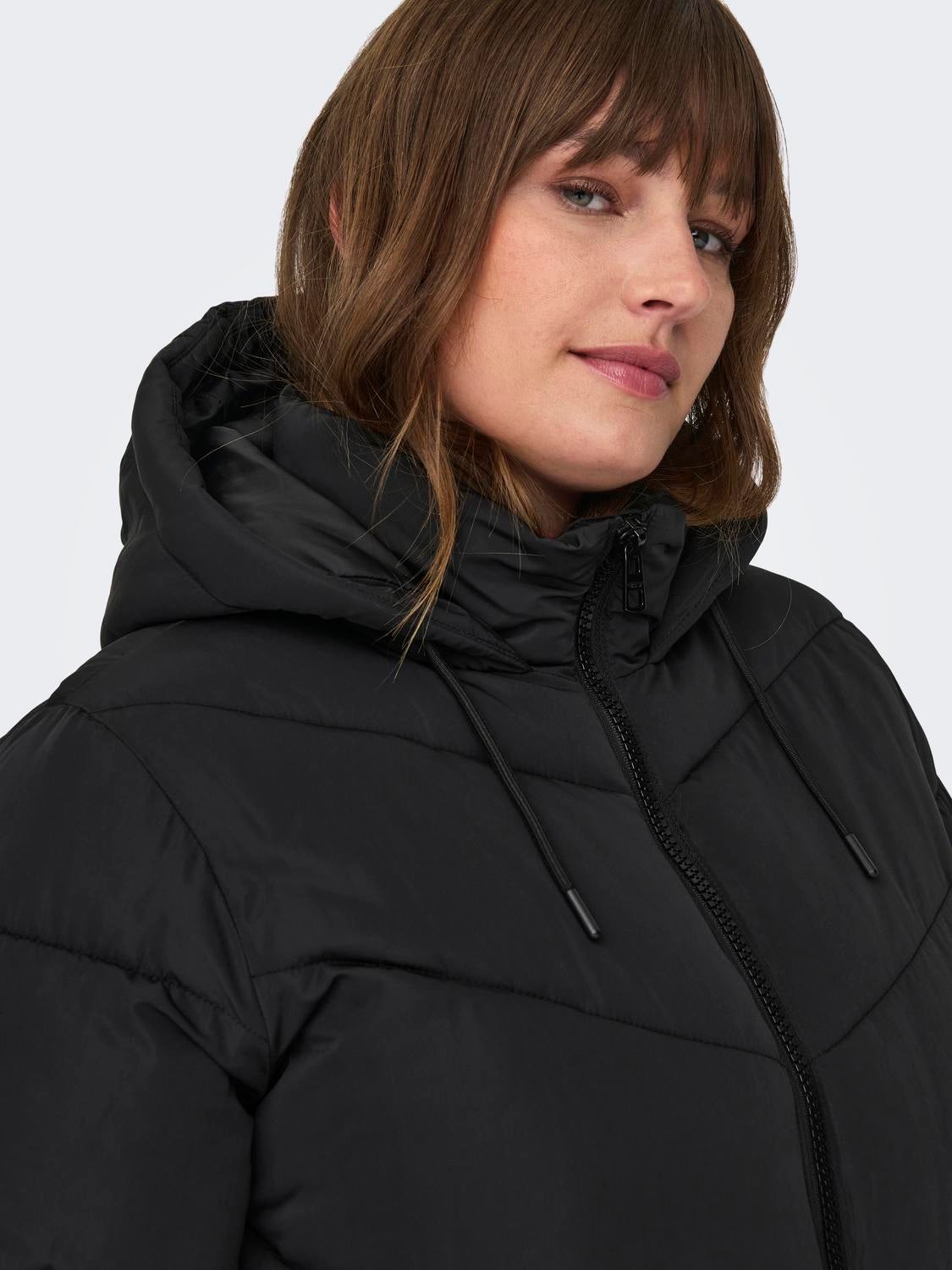 CARMADDIE Steppmantel Black