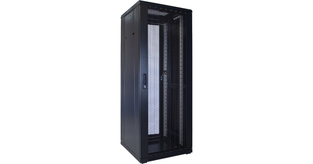 DSI32U serverkast met geperforeerde deur - DS6032PP server rack  (Zwart, 600 x 1000 x 1600mm)