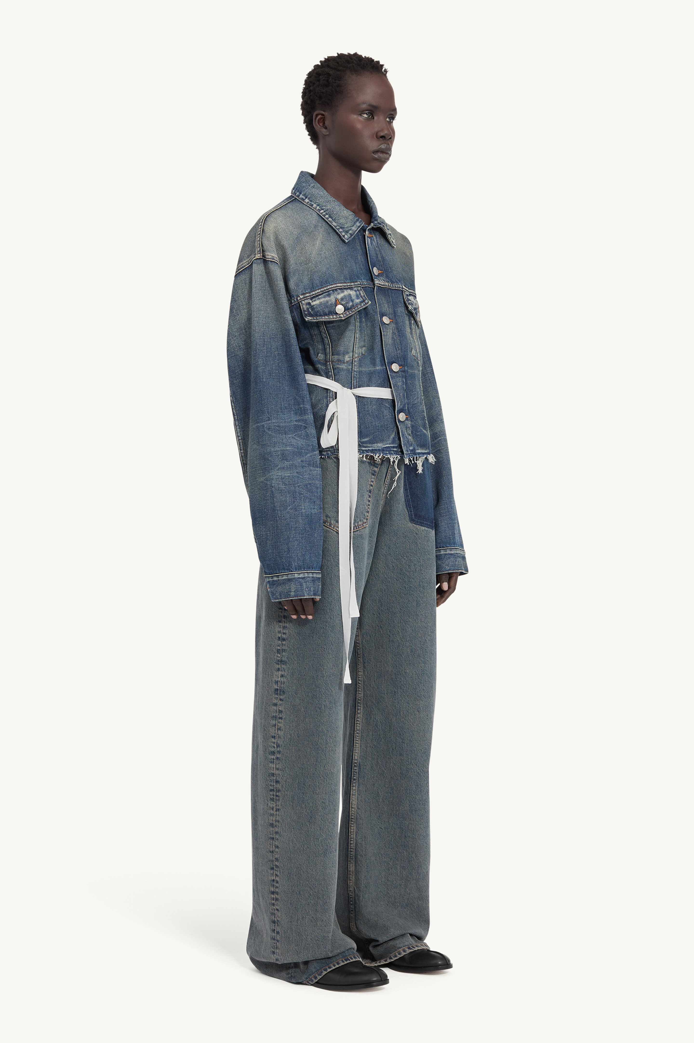 Veste en denim pour femme | MM6