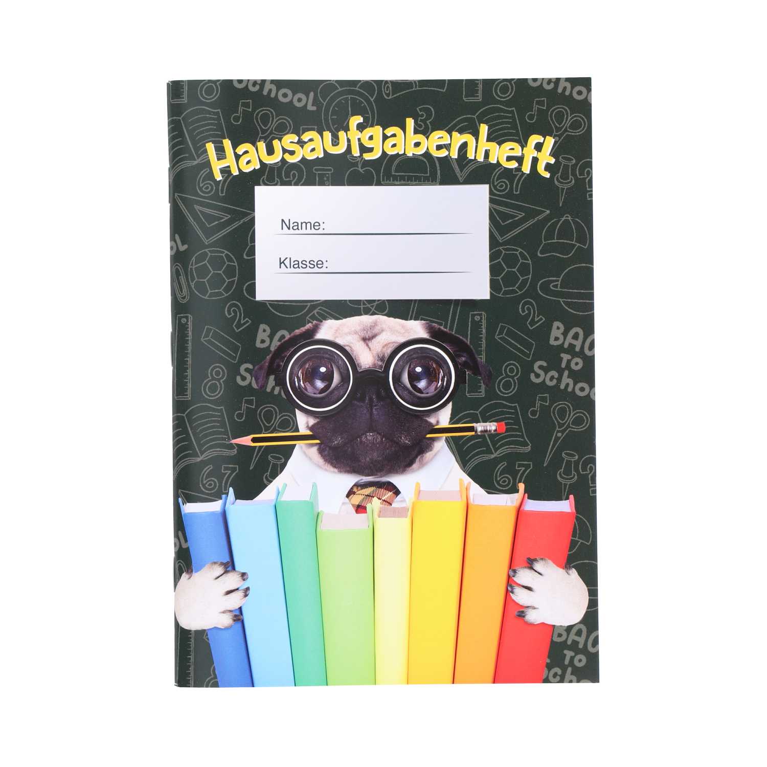 Hausaufgabenheft DIN A5 mit Motiv