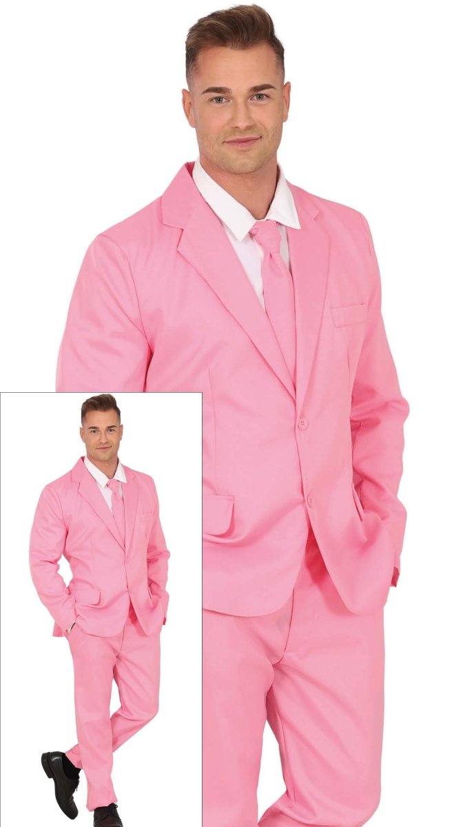 Roze Kostuum Heren