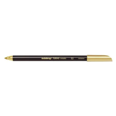 edding 1200m Fasermaler colourpen metallic, 1-3mm, gold