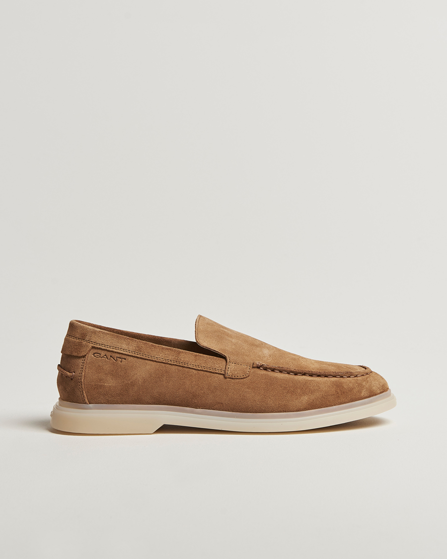 GANT Boery Suede Loafer Warm Sand