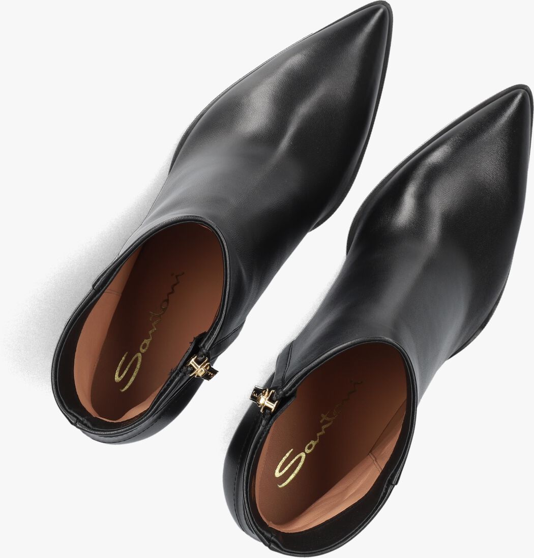 zwarte santoni enkellaarsjes 71846