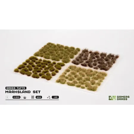 Gamer Grass Basis Gestaltung Büschel Marshland Set