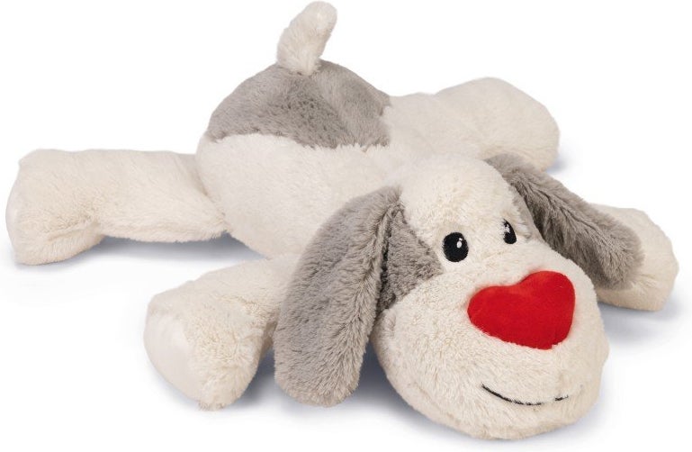 Beeztees hondenspeelgoed XL knuffel Ties wit 48 x 46 x 11 cm