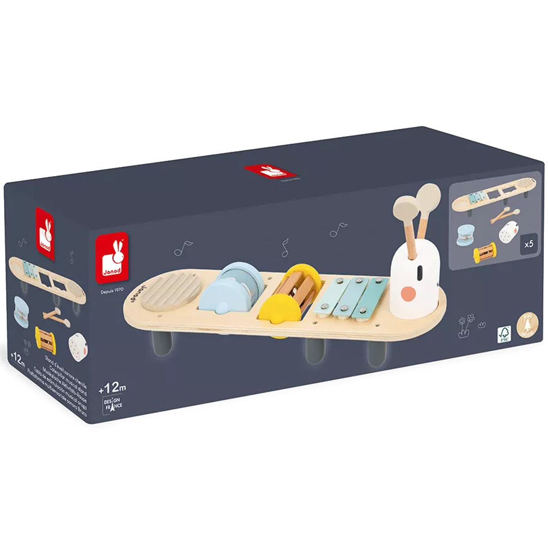 Janod muziektafel sweet cocoon - rups