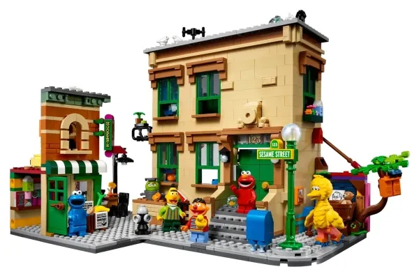 LEGO Ideas 21324 123 Sesame Street