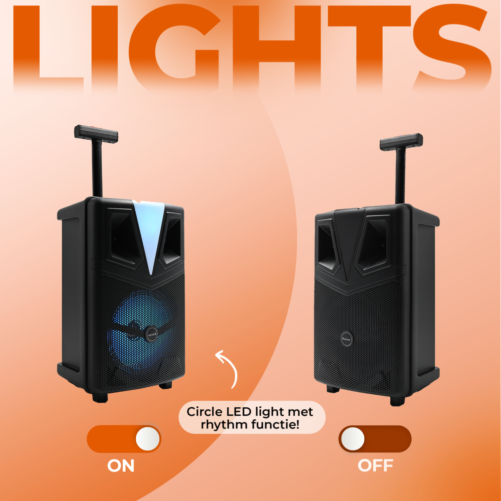Denver TSP307 Trolley partyspeaker