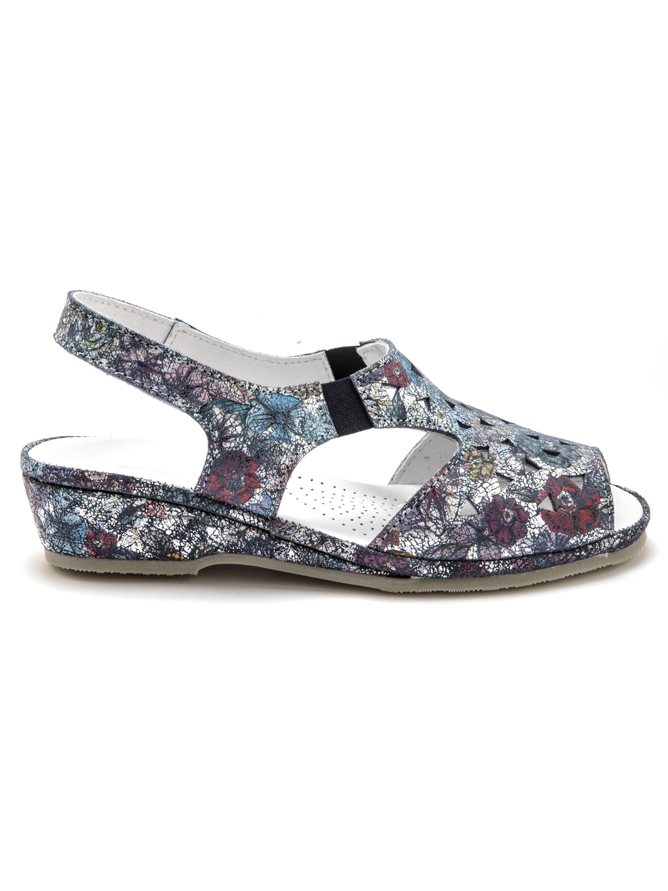 Sandales cuir, à aérosemelle®