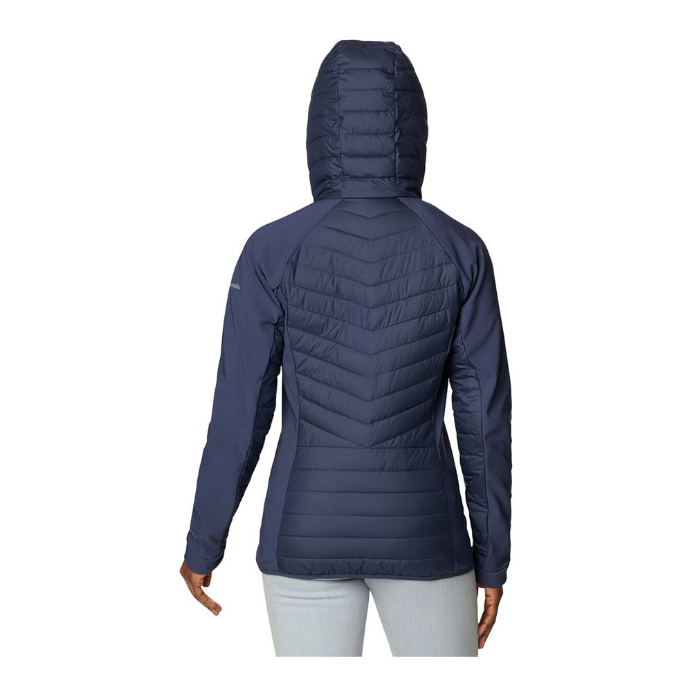 Columbia POWDER LITE HYBRID - Doudoune Femme blue