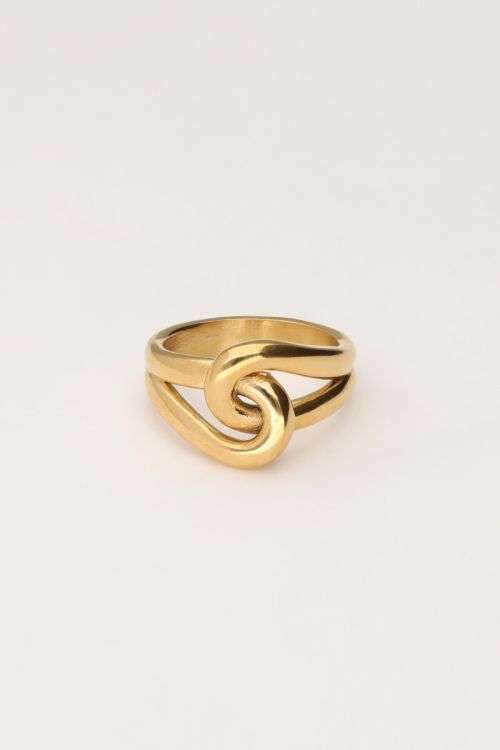 Iconic ring met lus