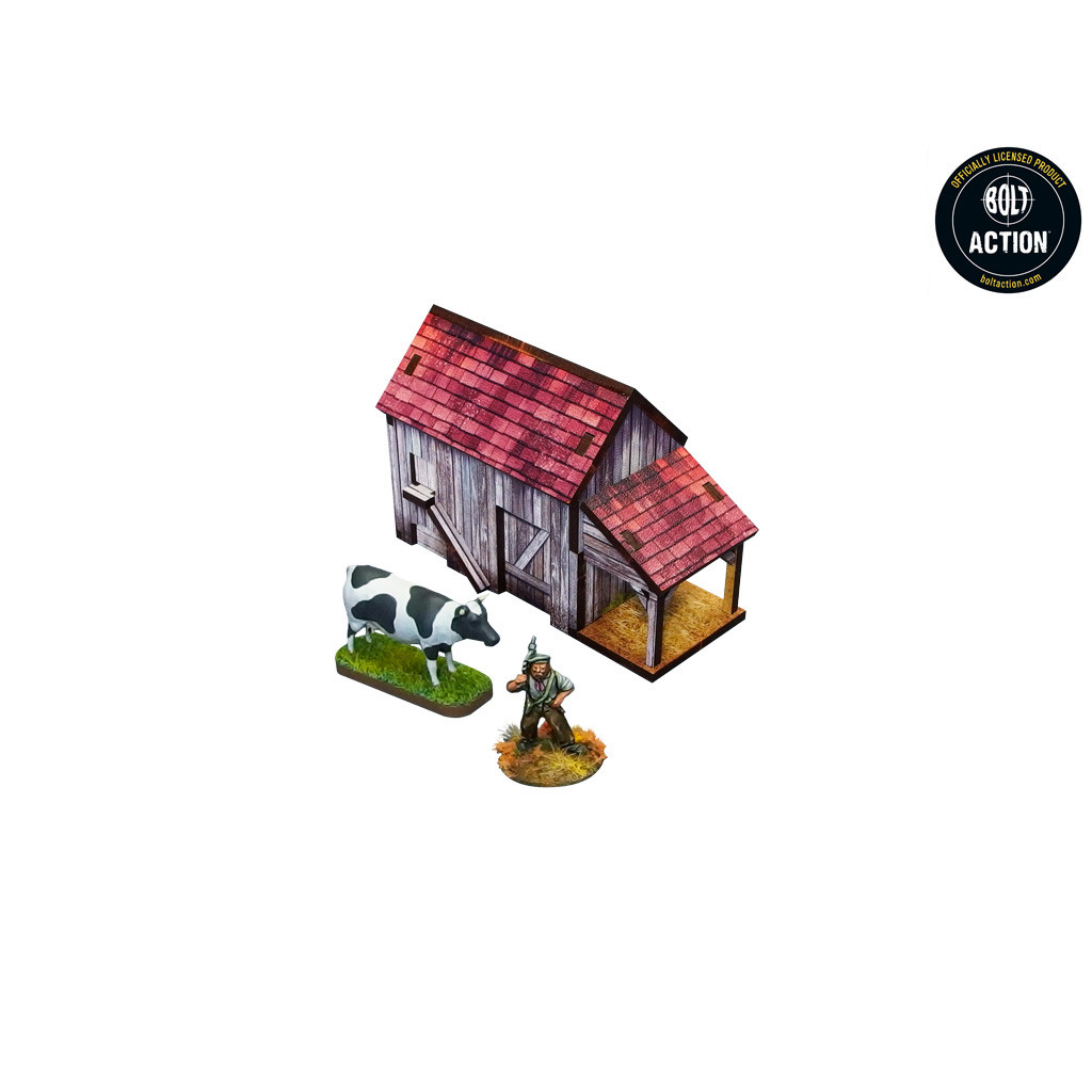 WW2 - Normandy Coach House w. Chicken Coop