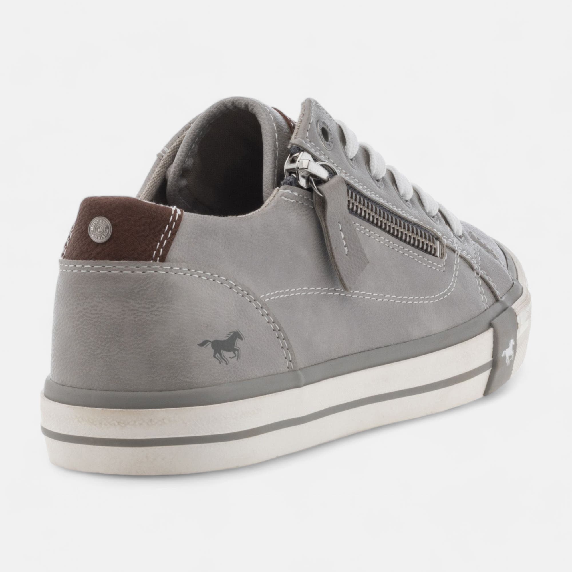 Baskets basses Femme gris