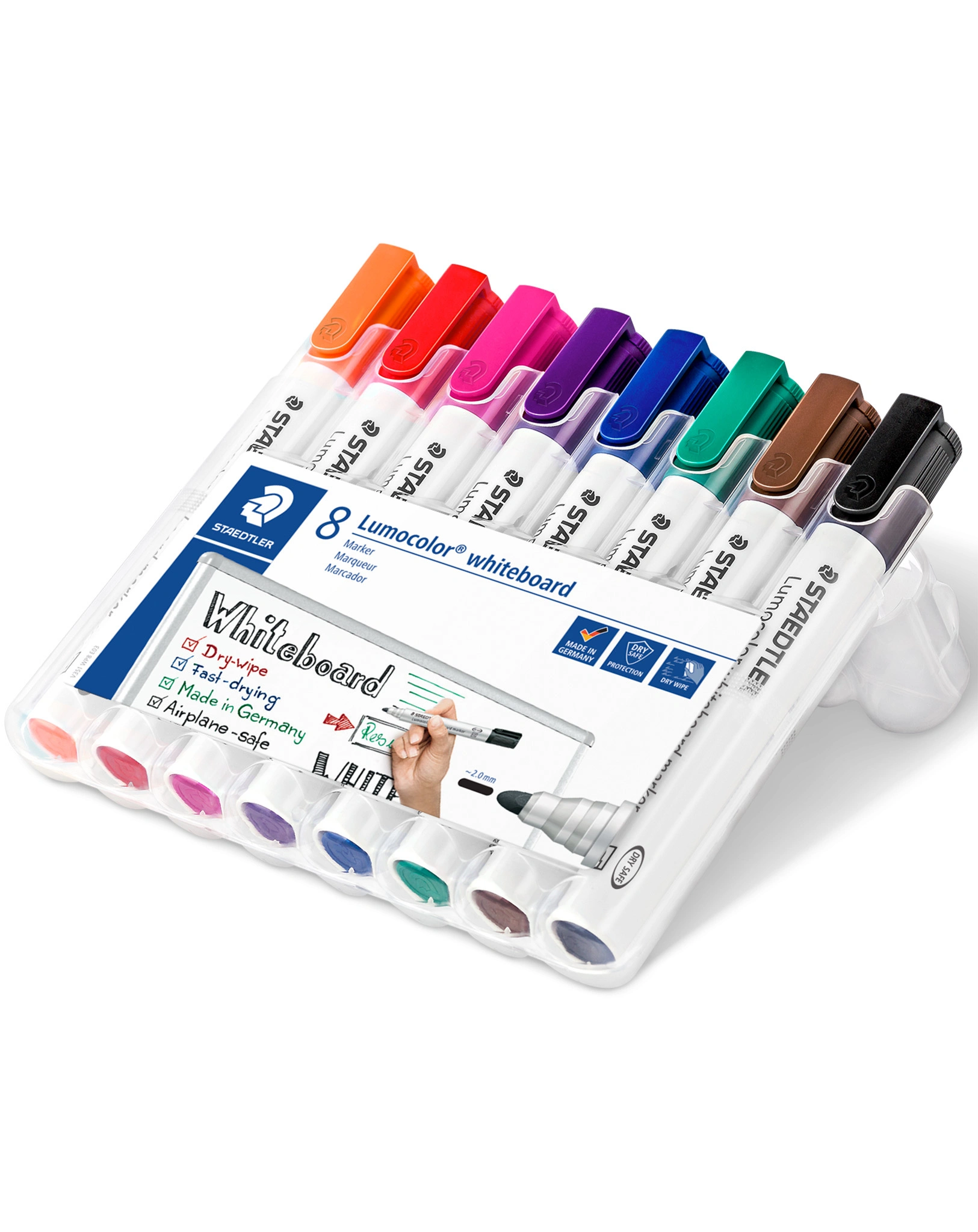 351 WP8 Buntstifte Lumocolor® whiteboard mit 8 Farben