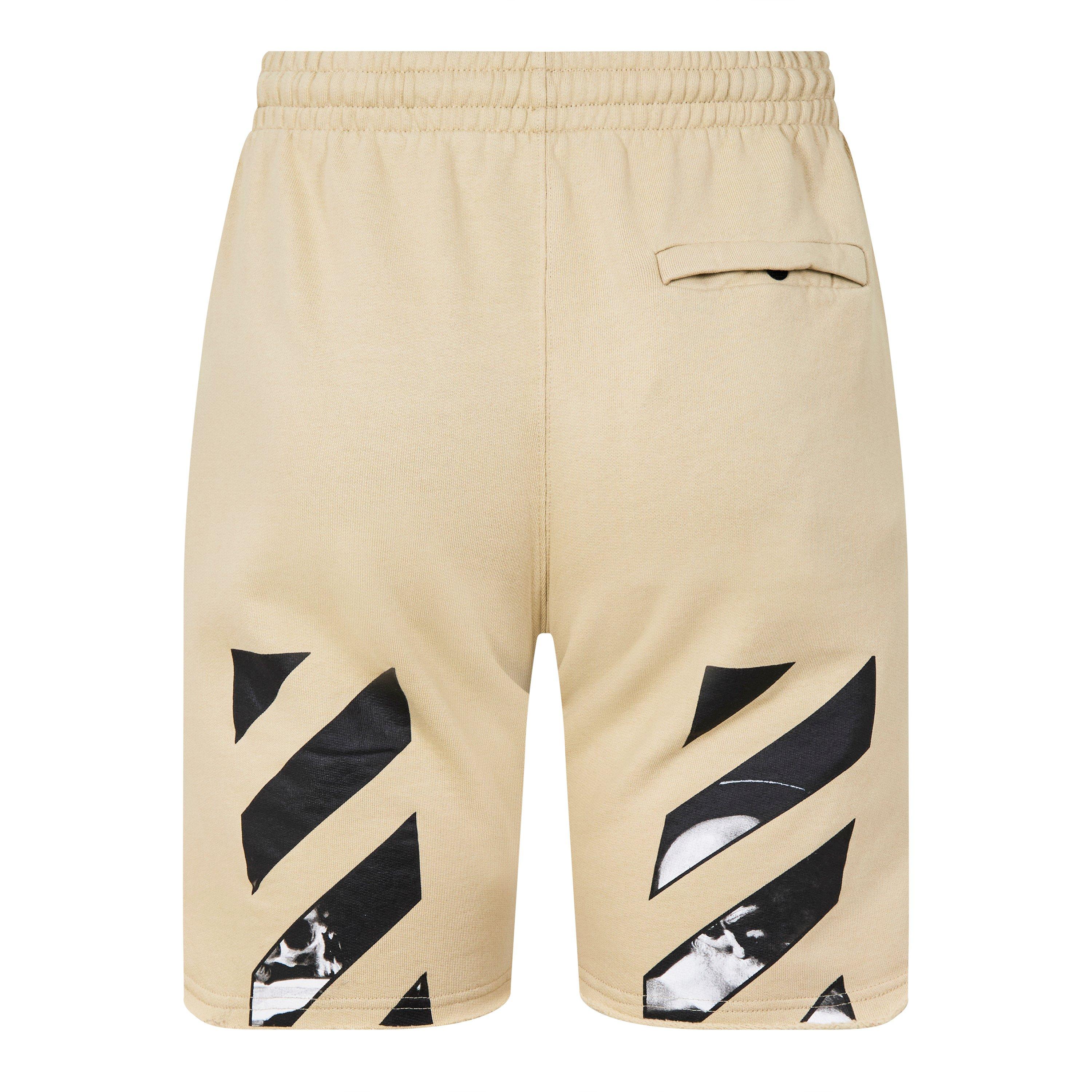 Off White Caravaggio Diag Shorts