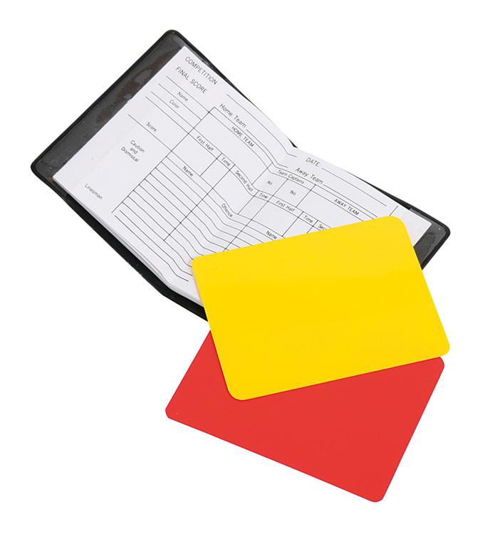 Stanno Referee Cards + Wallet