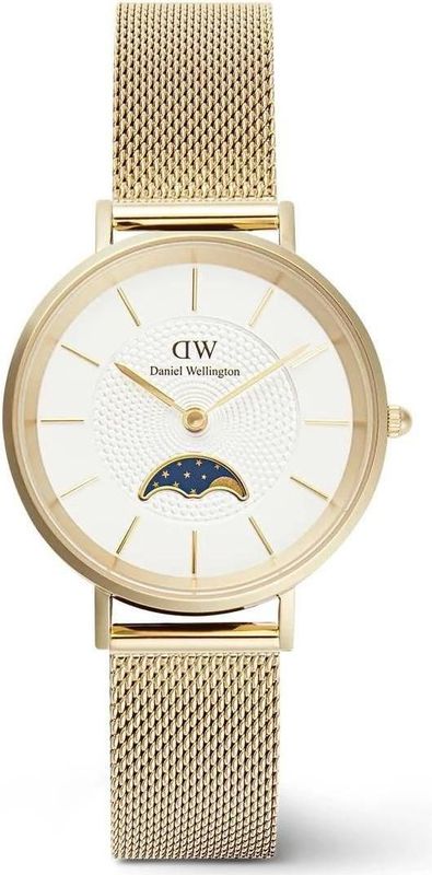 Daniel Wellington - Minimalistisch Polshorloge - Wit - Goud - Duurzaam