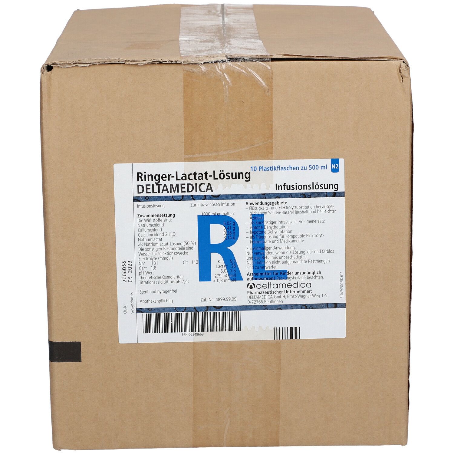 Ringer Lactat Loesung Plastik