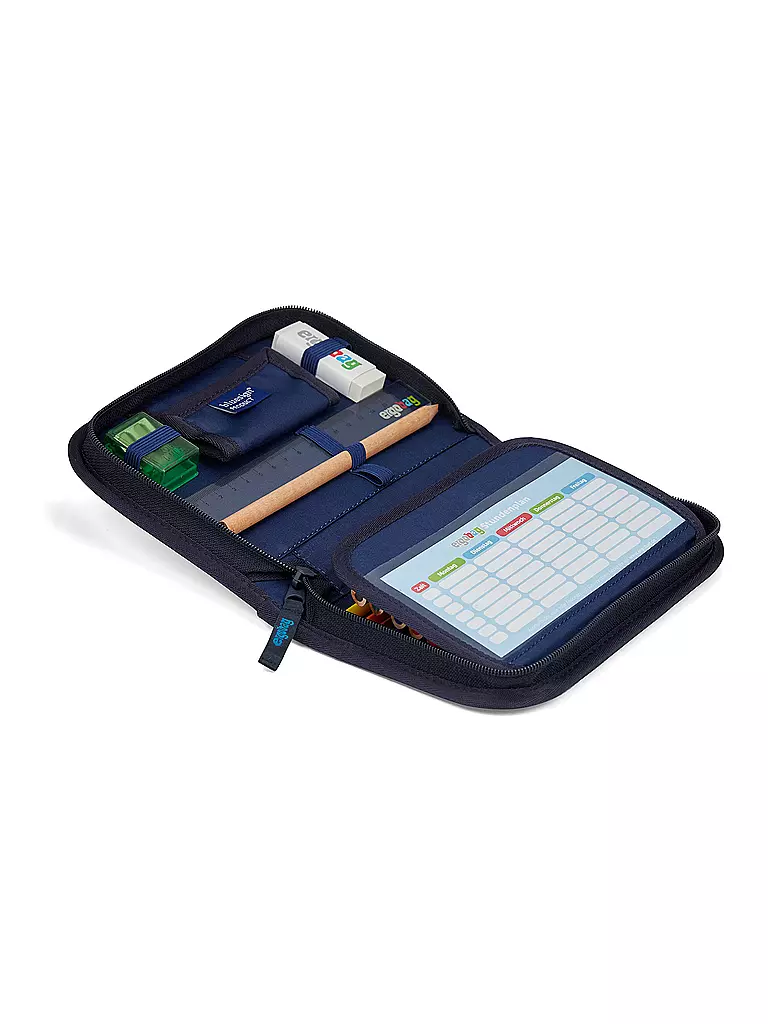 ERGOBAG Federmäppchen Abtauchbär blau
