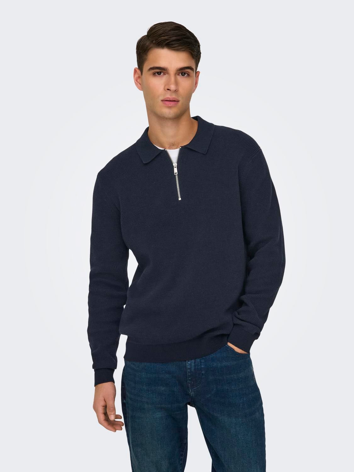 ONSMATTEO Pullover Dark Sapphire