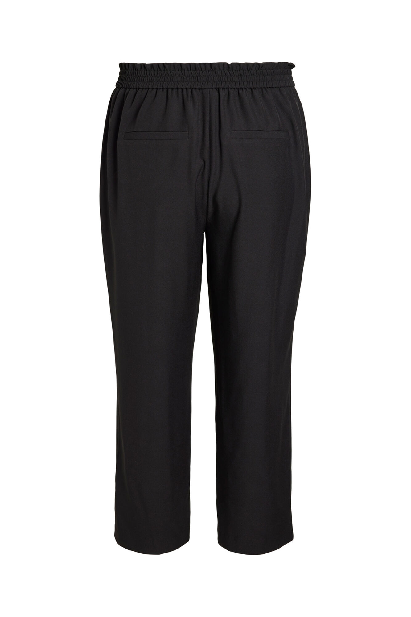 Calça de cintura alta Evoked by Vila - Preta