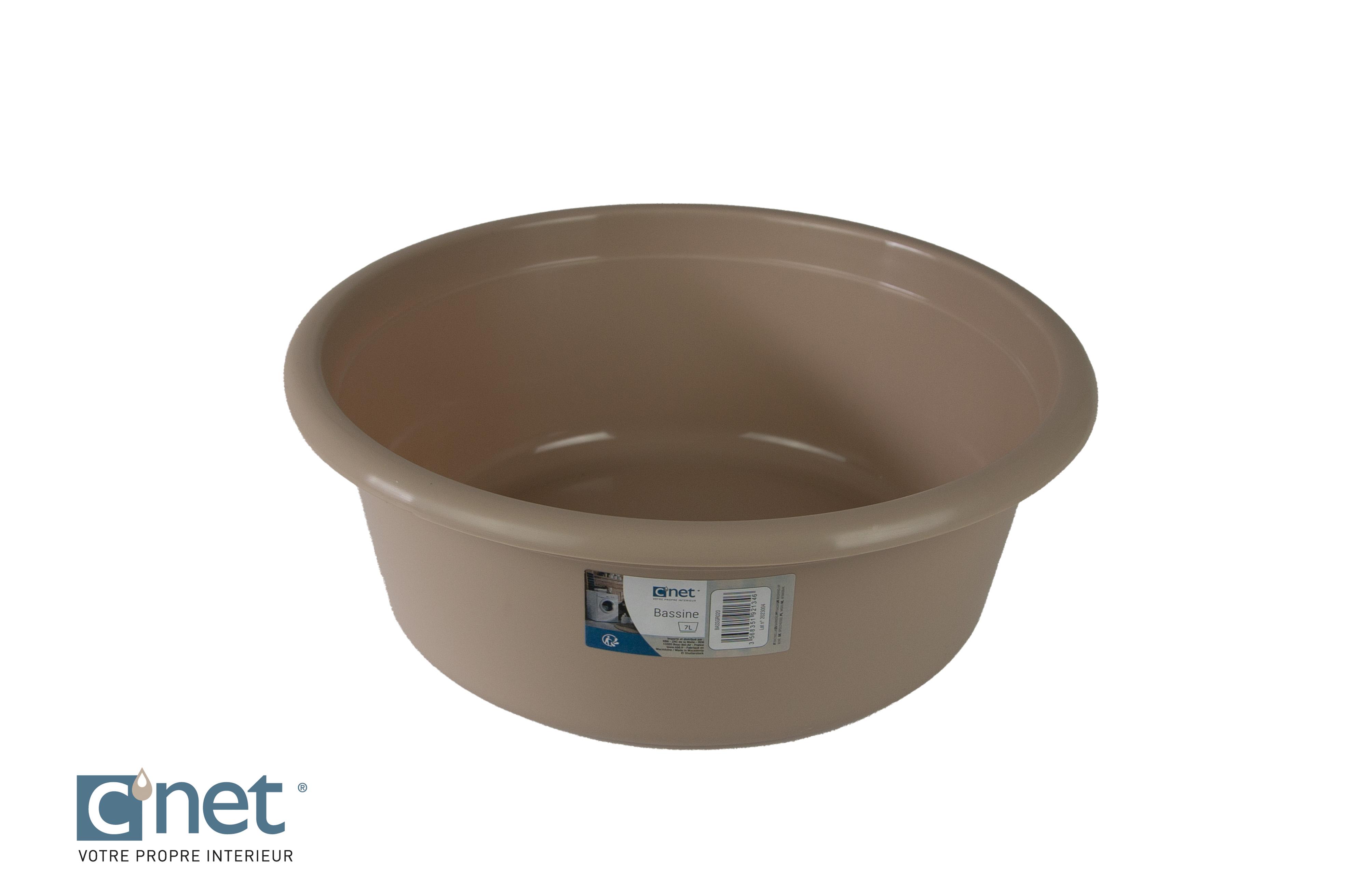BASSINE RONDE 7L GREGE