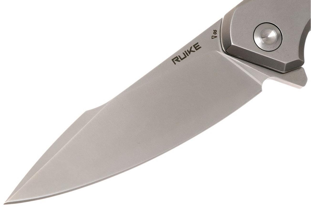 Ruike P128-SF zakmes, Stonewashed finish