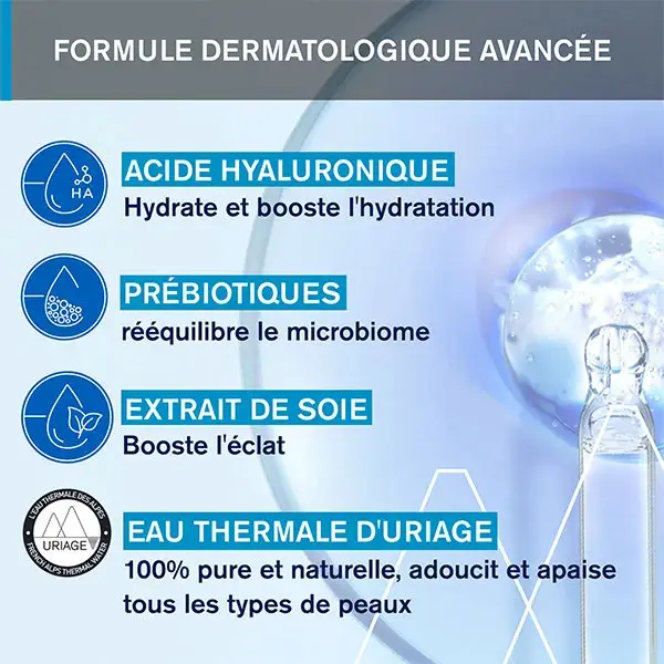 Essência de Água Termal Radiante Uriage, Água Hidratante Reequilibrante 100ml